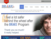 Tablet Screenshot of brake.org.au