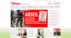 Desktop Screenshot of brake.org.uk