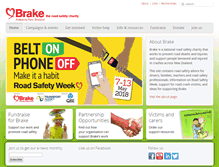 Tablet Screenshot of brake.org.nz
