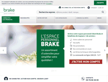 Tablet Screenshot of brake.fr